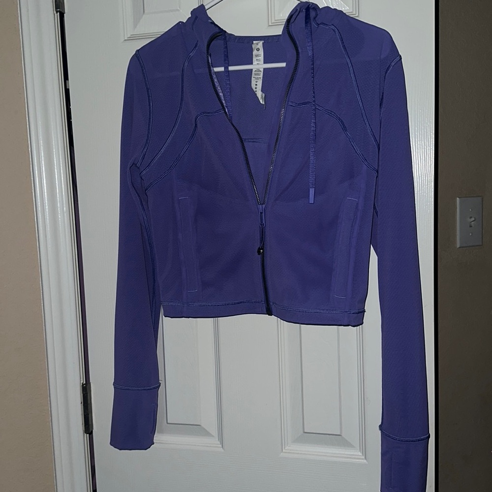 Lululemon Mesh Cropped Define Jacket - image 1